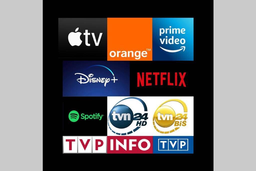 Sawa Apartment 2Xmetro Wifi 500 Mbs 50'Tv Netflix Hbo Appletv+ Varşova Dış mekan fotoğraf